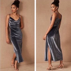 BHLDN Anthropologie Nasha Velvet Dress Size 4 NWT